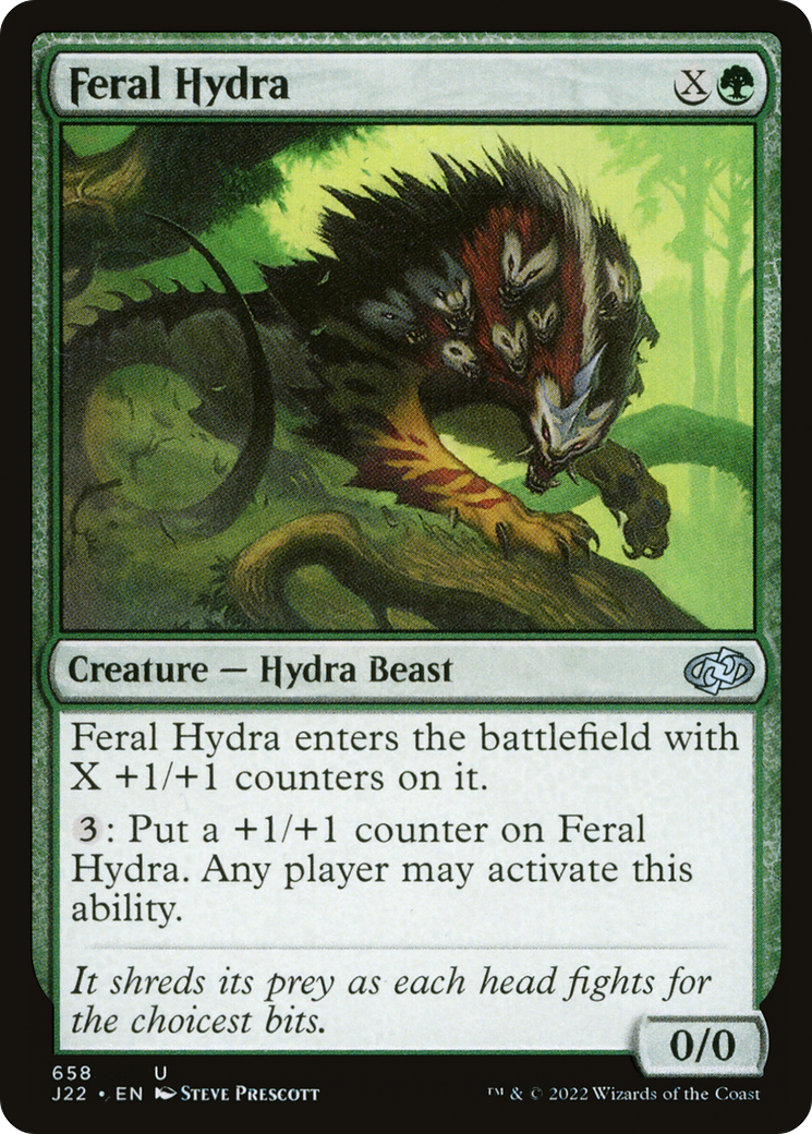 Feral Hydra [Jumpstart 2022] | Tables and Towers