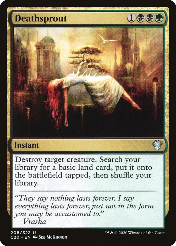 Deathsprout [Commander 2020] | Tables and Towers