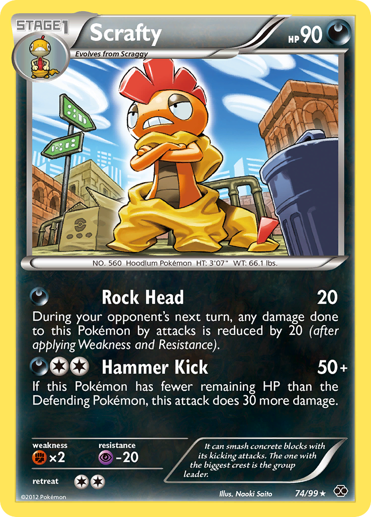 Scrafty (74/99) [Black & White: Next Destinies] | Tables and Towers