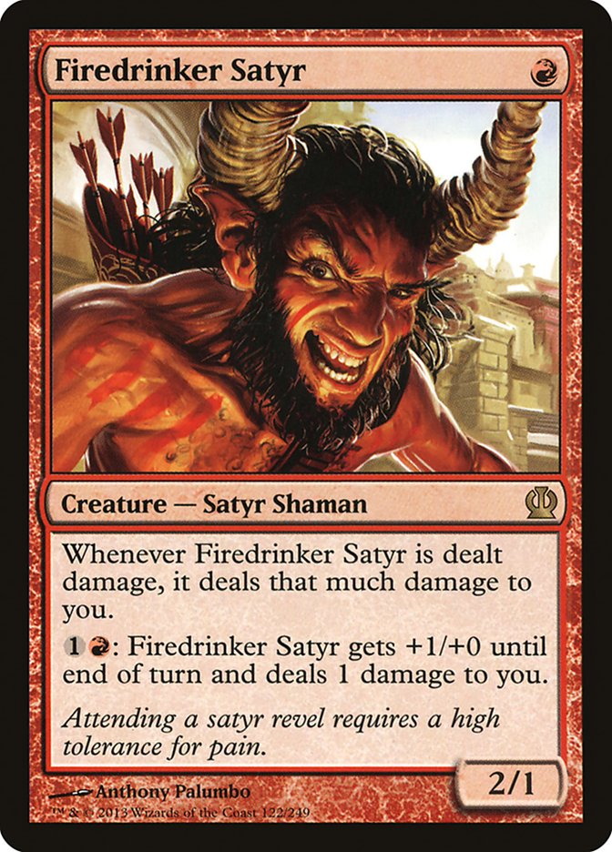 Firedrinker Satyr [Theros] | Tables and Towers