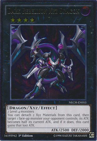 Dark Rebellion Xyz Dragon [NECH-EN053] Ultimate Rare | Tables and Towers