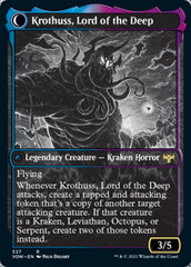 Runo Stromkirk // Krothuss, Lord of the Deep (Showcase Eternal Night) [Innistrad: Crimson Vow] | Tables and Towers