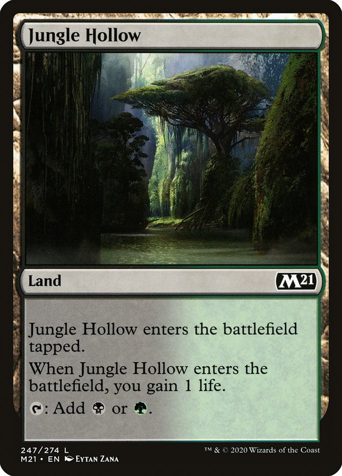 Jungle Hollow [Core Set 2021] | Tables and Towers