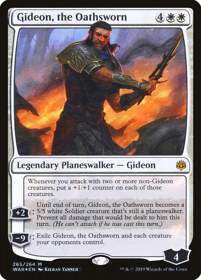 Gideon, the Oathsworn [War of the Spark] | Tables and Towers