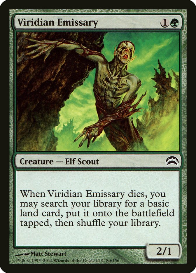 Viridian Emissary [Planechase 2012] | Tables and Towers