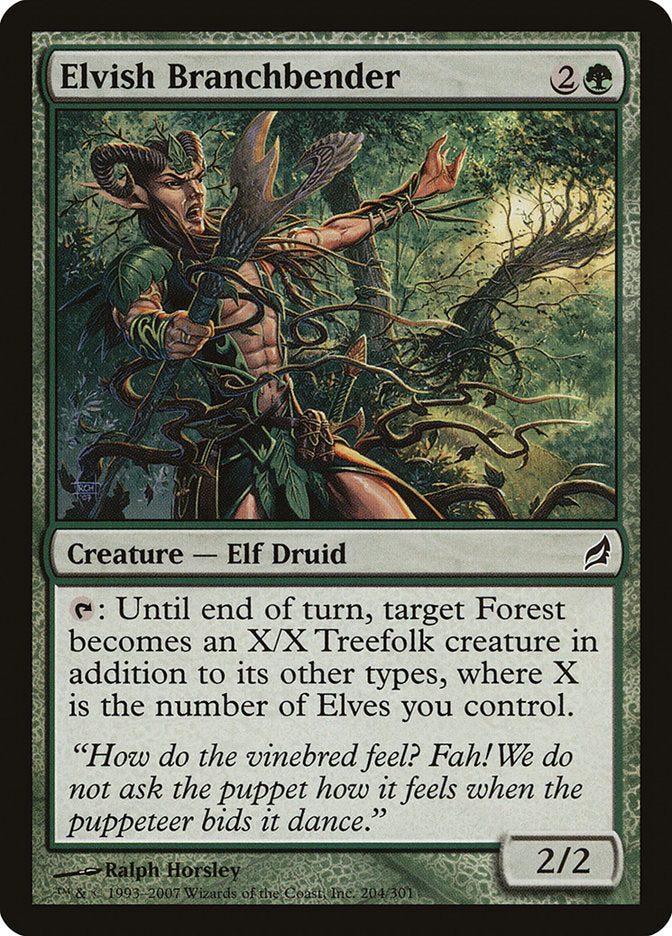 Elvish Branchbender [Lorwyn] | Tables and Towers