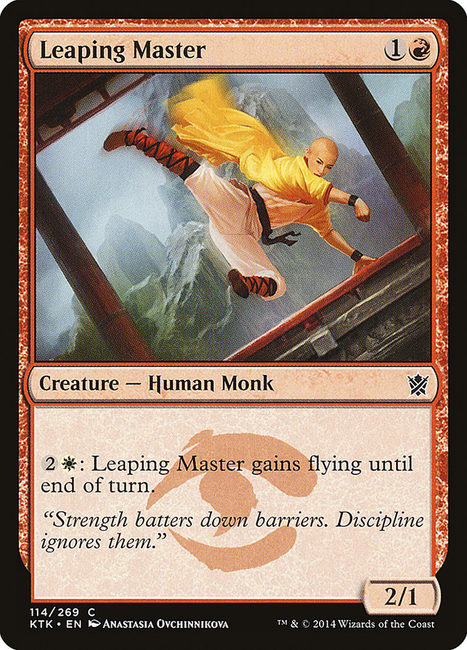 Leaping Master [Khans of Tarkir] | Tables and Towers