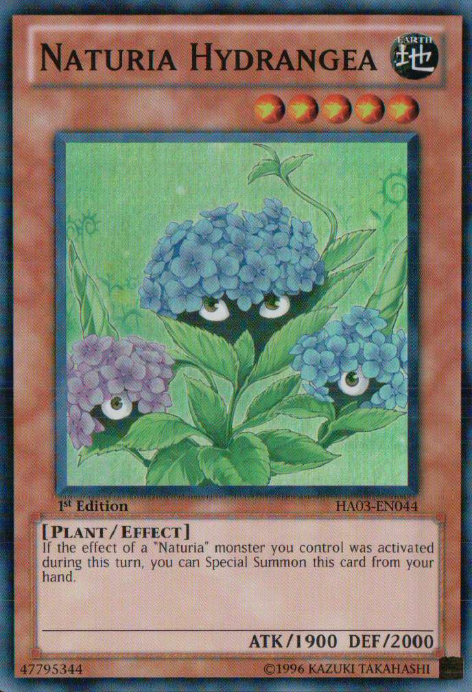 Naturia Hydrangea [HA03-EN044] Super Rare | Tables and Towers