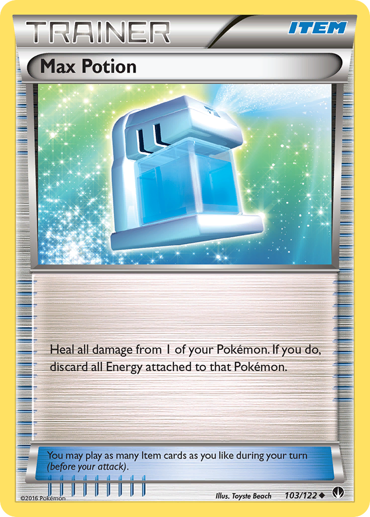 Max Potion (103/122) [XY: BREAKpoint] | Tables and Towers