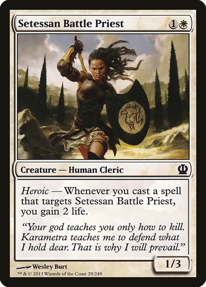 Setessan Battle Priest [Theros] | Tables and Towers