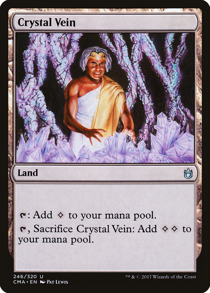 Crystal Vein [Commander Anthology] | Tables and Towers