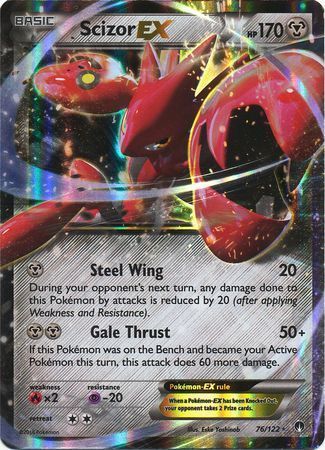 Scizor EX (76/122) (Jumbo Card) [XY: BREAKpoint] | Tables and Towers