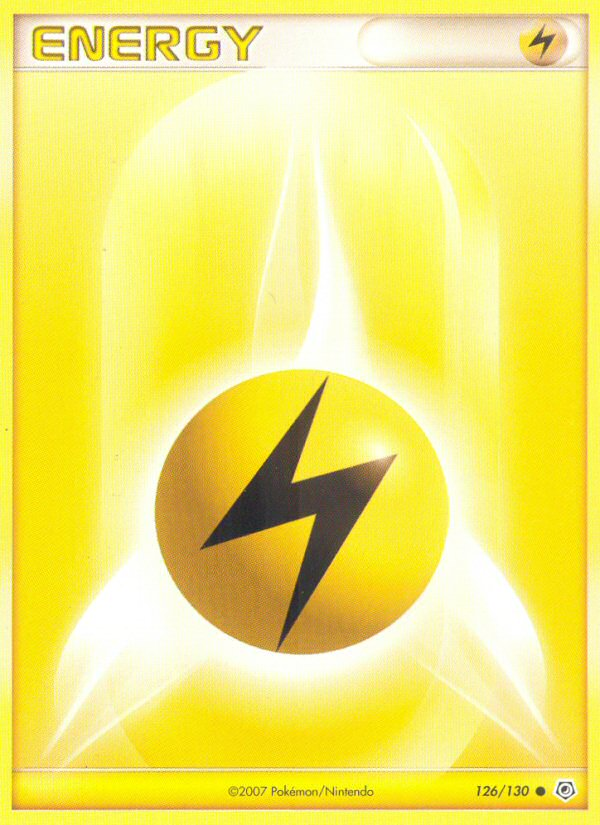 Lightning Energy (126/130) [Diamond & Pearl: Base Set] | Tables and Towers