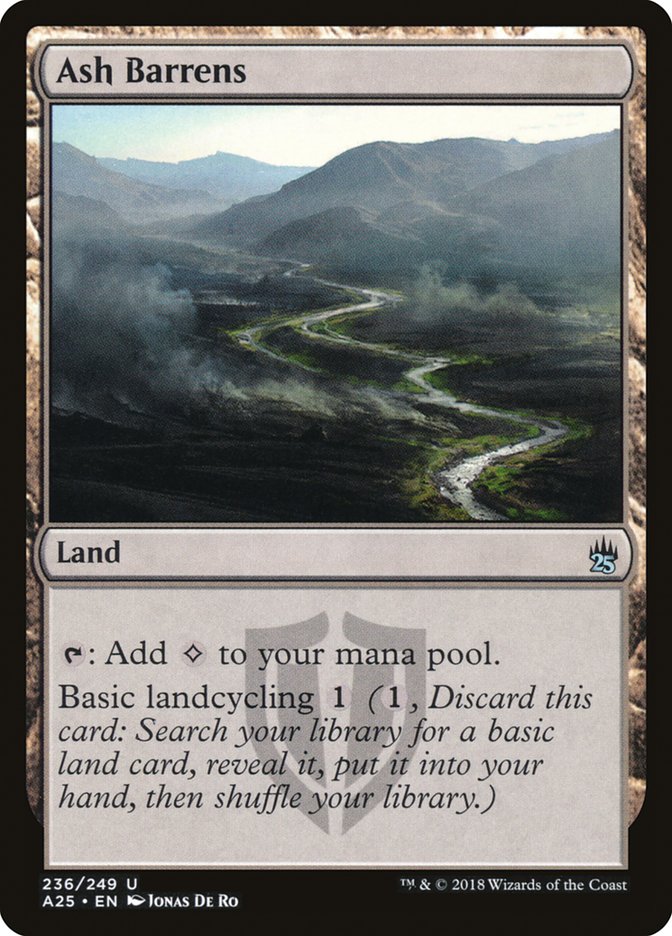 Ash Barrens [Masters 25] | Tables and Towers