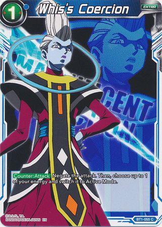 Whis's Coercion (BT1-055) [Magnificent Collection Fusion Hero] | Tables and Towers