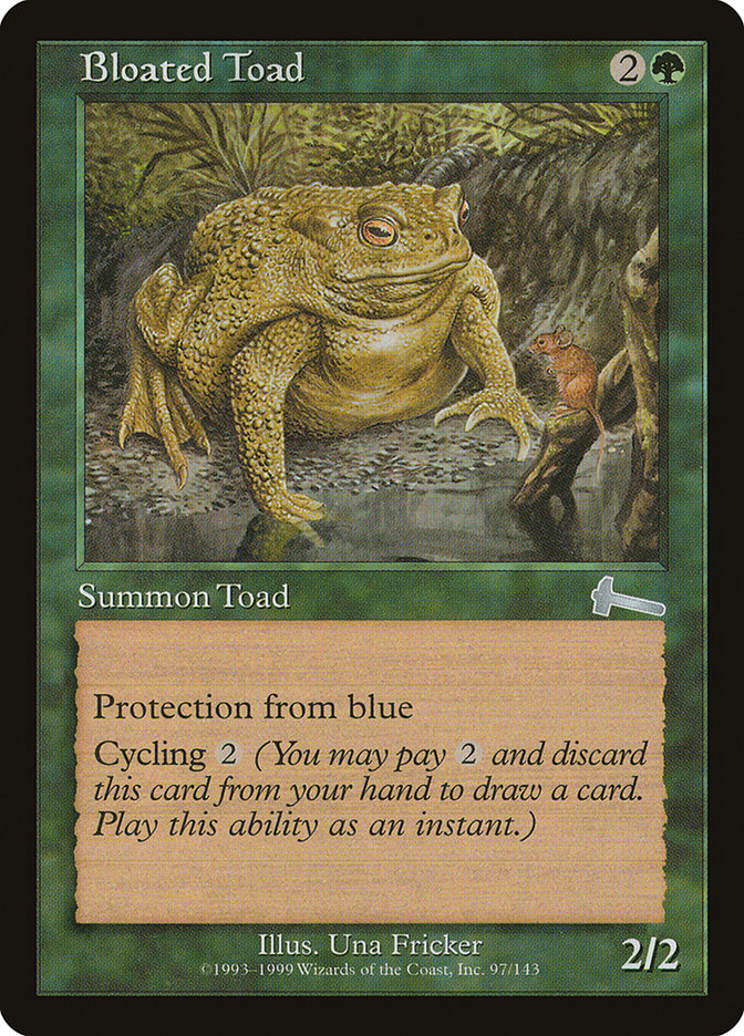 Bloated Toad [Urza's Legacy] | Tables and Towers