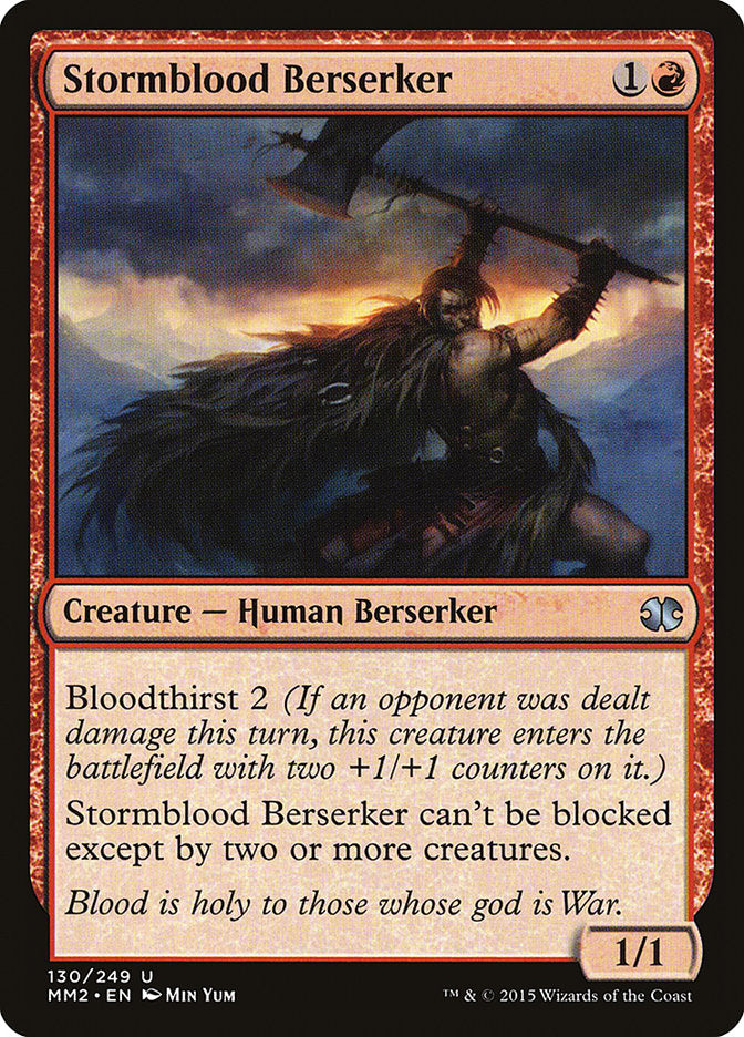 Stormblood Berserker [Modern Masters 2015] | Tables and Towers