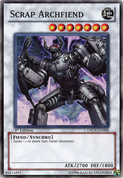 Scrap Archfiend [DREV-EN000] Super Rare | Tables and Towers