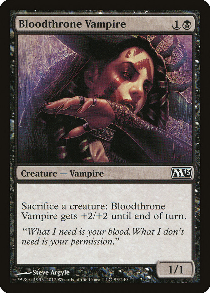 Bloodthrone Vampire [Magic 2013] | Tables and Towers