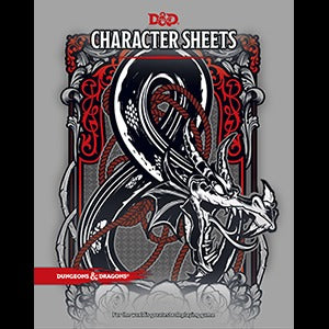 5th Edition Character Sheets (Set of 24 Sheets) | Tables and Towers