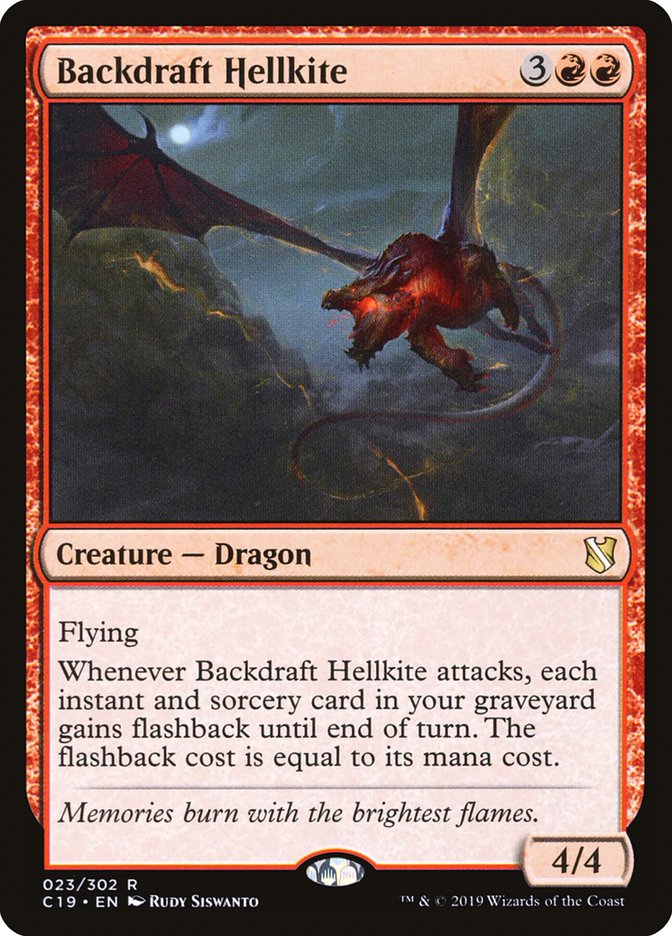 Backdraft Hellkite [Commander 2019] | Tables and Towers