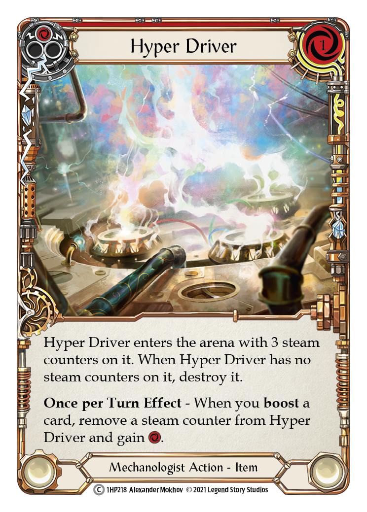 Hyper Driver [1HP218] (History Pack 1) | Tables and Towers