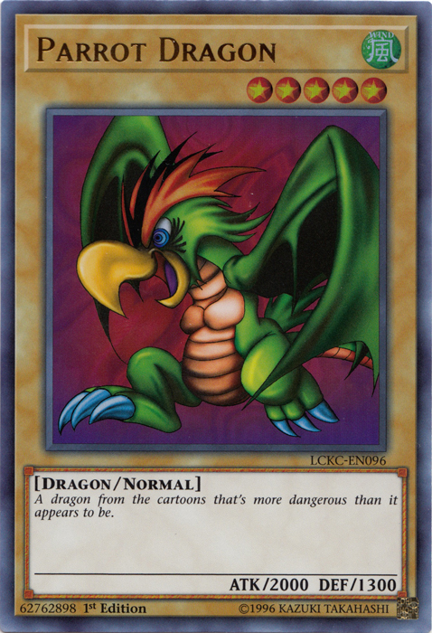 Parrot Dragon [LCKC-EN096] Ultra Rare | Tables and Towers