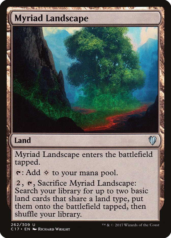 Myriad Landscape [Commander 2017] | Tables and Towers