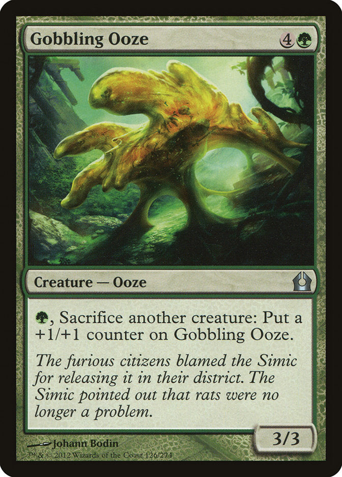 Gobbling Ooze [Return to Ravnica] | Tables and Towers