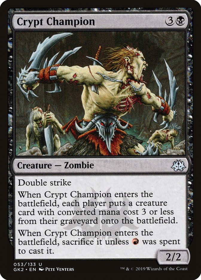 Crypt Champion [Ravnica Allegiance Guild Kit] | Tables and Towers