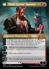 Valki, God of Lies // Tibalt, Cosmic Impostor (Borderless) [Kaldheim] | Tables and Towers