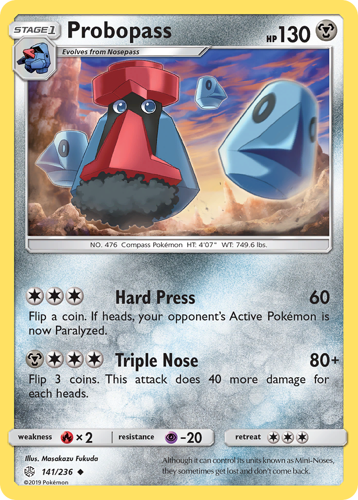 Probopass (141/236) [Sun & Moon: Cosmic Eclipse] | Tables and Towers