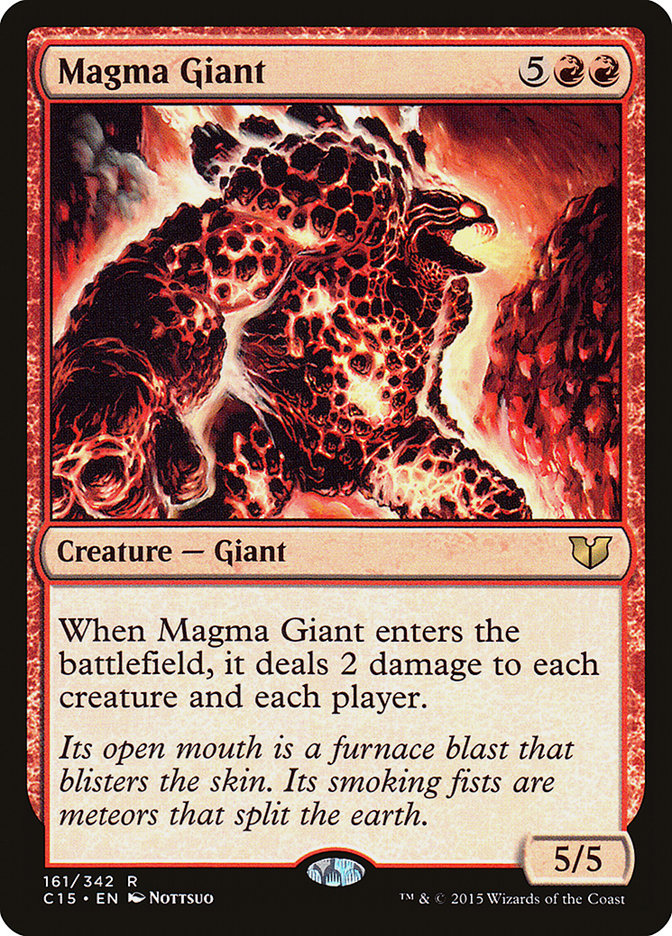 Magma Giant [Commander 2015] | Tables and Towers