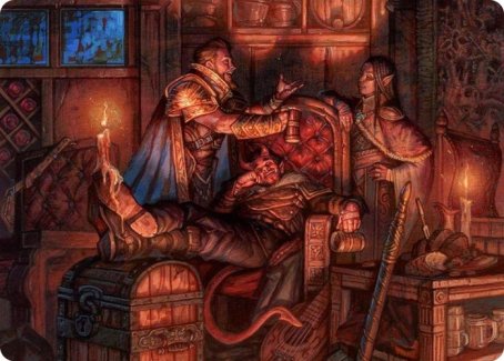 Long Rest Art Card [Dungeons & Dragons: Adventures in the Forgotten Realms Art Series] | Tables and Towers