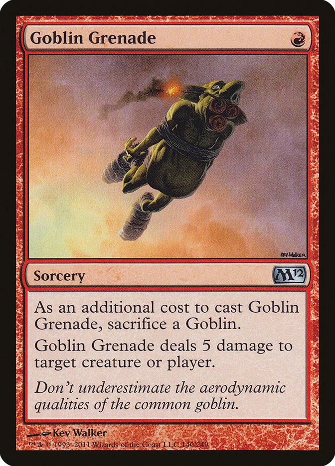 Goblin Grenade [Magic 2012] | Tables and Towers