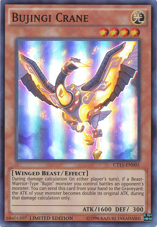 Bujingi Crane [CT11-EN005] Super Rare | Tables and Towers