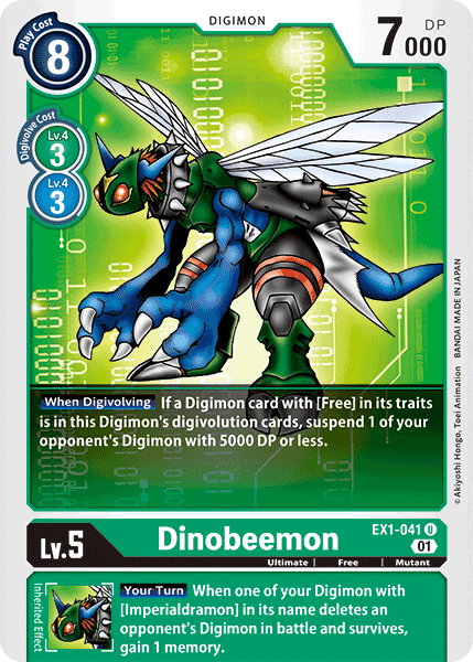 Dinobeemon [EX1-041] [Classic Collection] | Tables and Towers