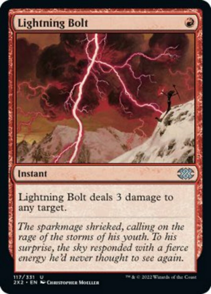 Lightning Bolt [Double Masters 2022] | Tables and Towers