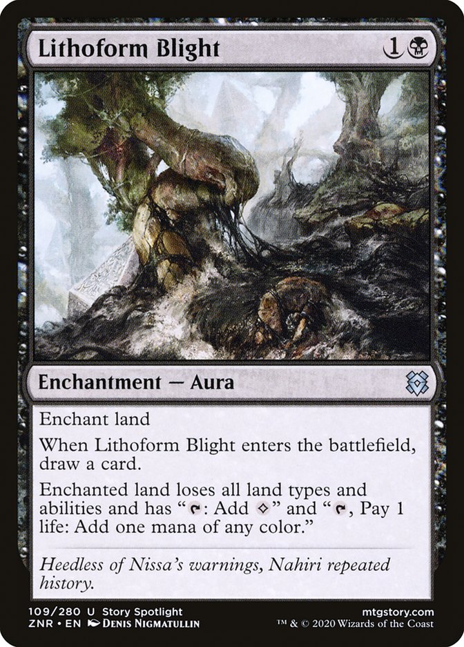 Lithoform Blight [Zendikar Rising] | Tables and Towers