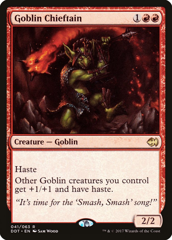 Goblin Chieftain [Duel Decks: Merfolk vs. Goblins] | Tables and Towers