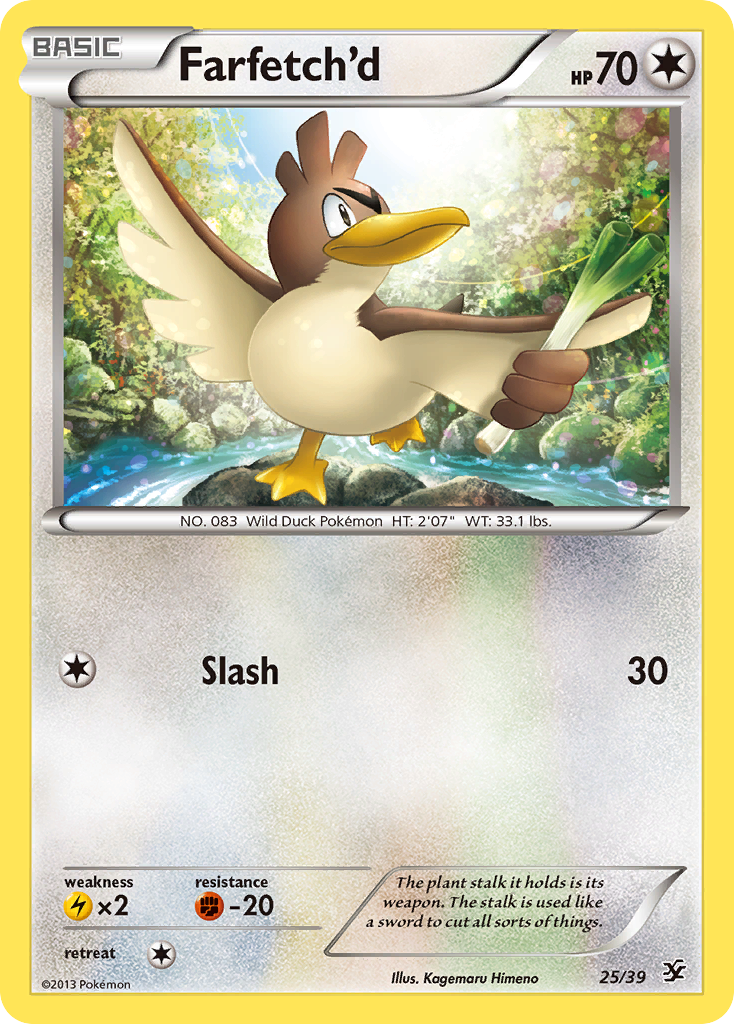 Farfetch'd (25/39) [XY: Kalos Starter Set] | Tables and Towers