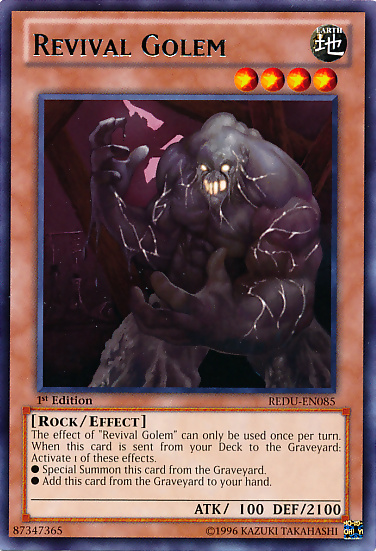 Revival Golem [REDU-EN085] Rare | Tables and Towers