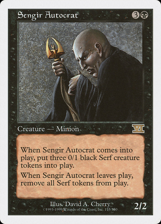 Sengir Autocrat [Classic Sixth Edition] | Tables and Towers