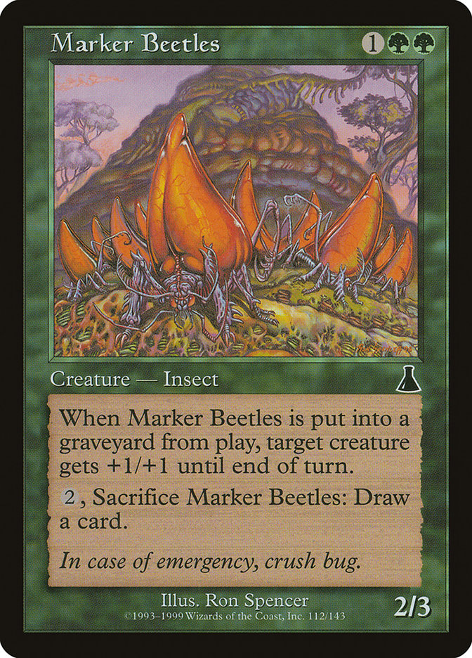 Marker Beetles [Urza's Destiny] | Tables and Towers