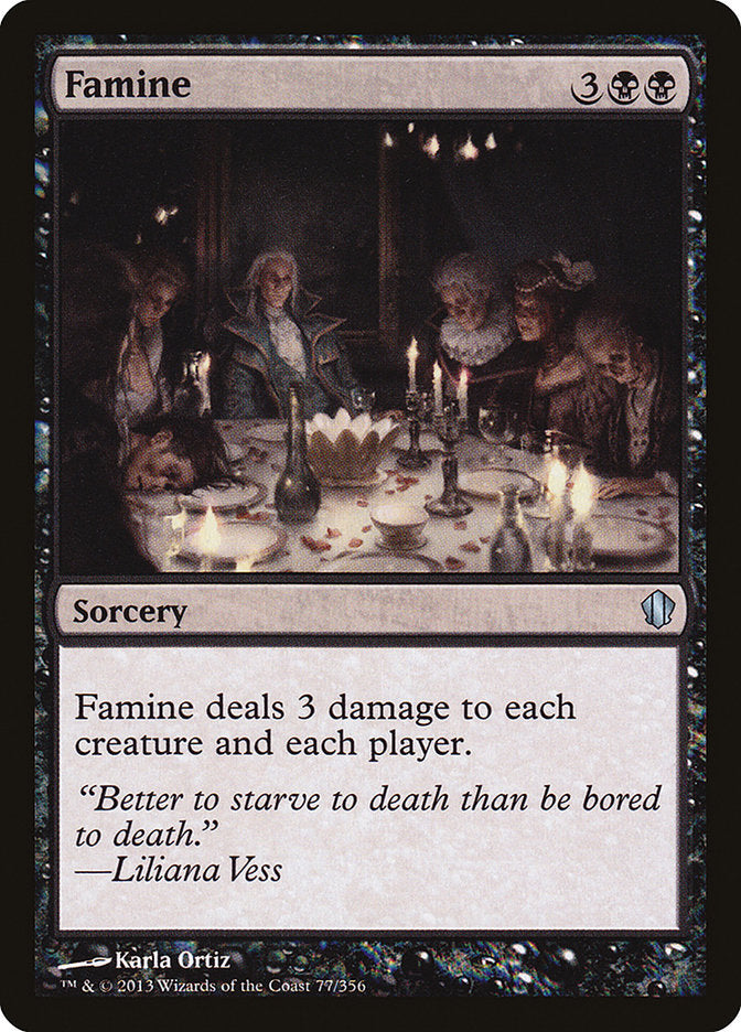 Famine [Commander 2013] | Tables and Towers