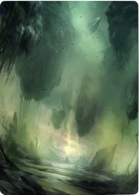 Swamp 1 Art Card [Zendikar Rising Art Series] | Tables and Towers