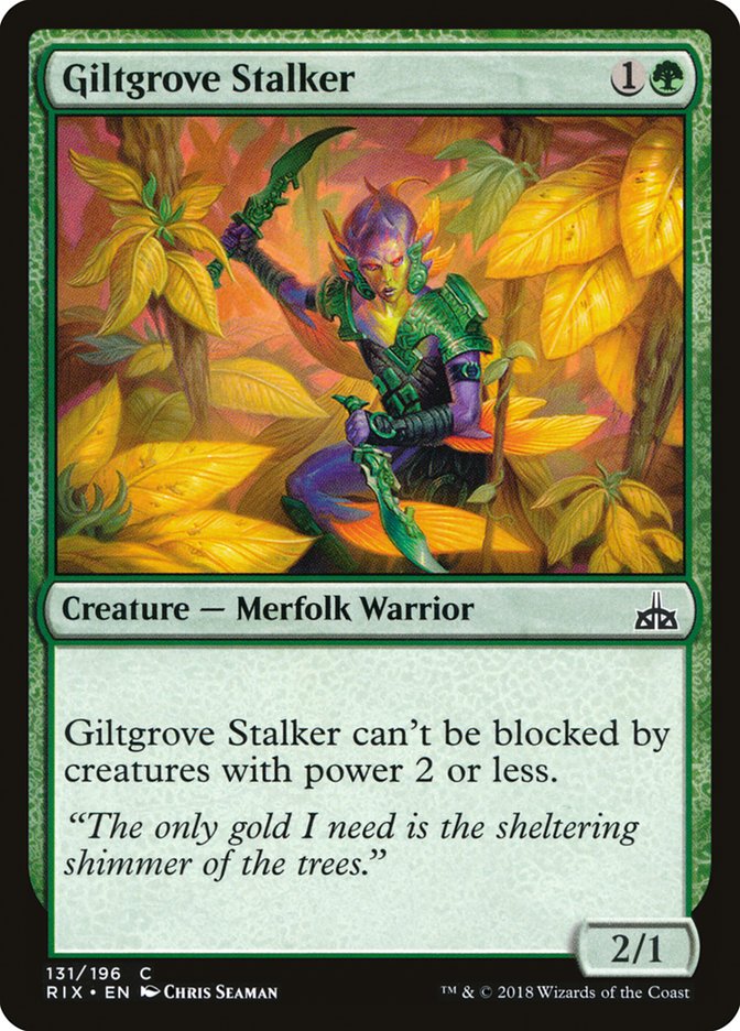 Giltgrove Stalker [Rivals of Ixalan] | Tables and Towers