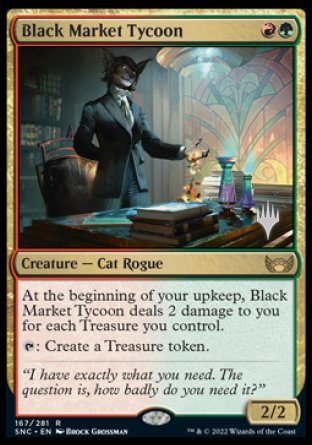 Black Market Tycoon (Promo Pack) [Streets of New Capenna Promos] | Tables and Towers