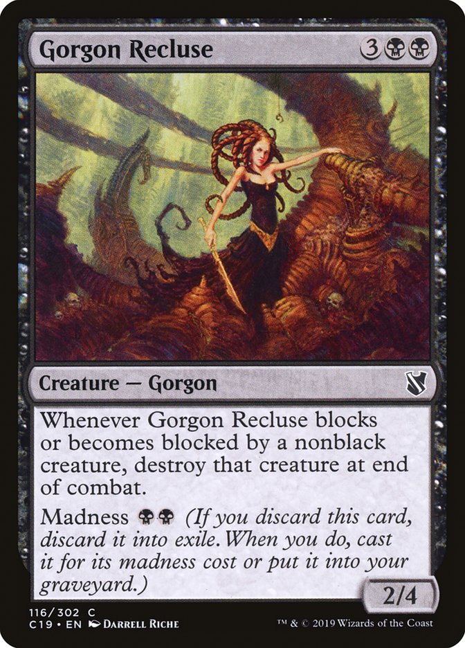 Gorgon Recluse [Commander 2019] | Tables and Towers