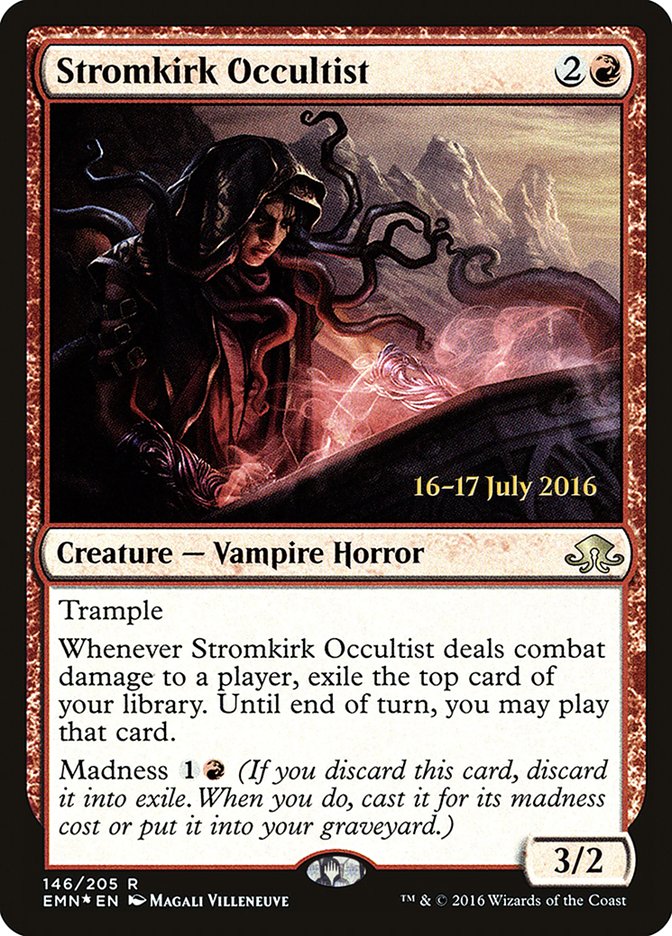 Stromkirk Occultist [Eldritch Moon Prerelease Promos] | Tables and Towers